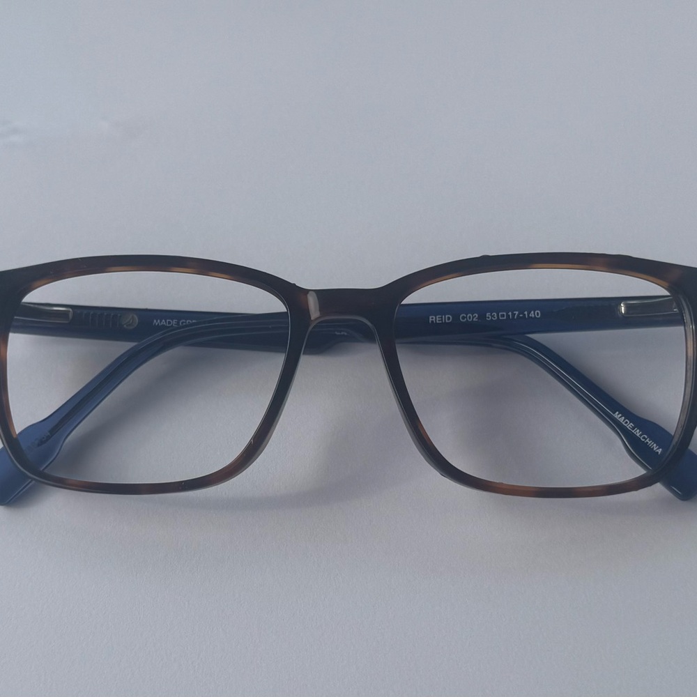 Reid C02 53/16/140 Tortoise/Blue Eyeglass Frame